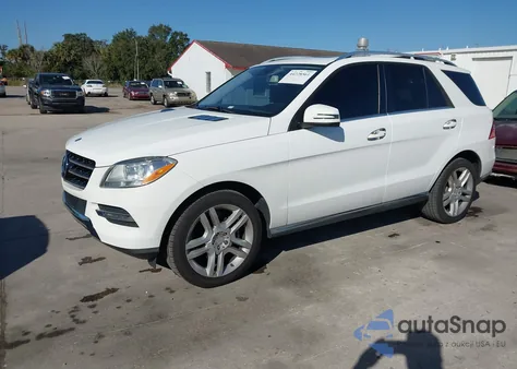 2014 Mercedes-Benz Ml 350 from USA, damaged, VIN 4JGDA5JB9EA336738